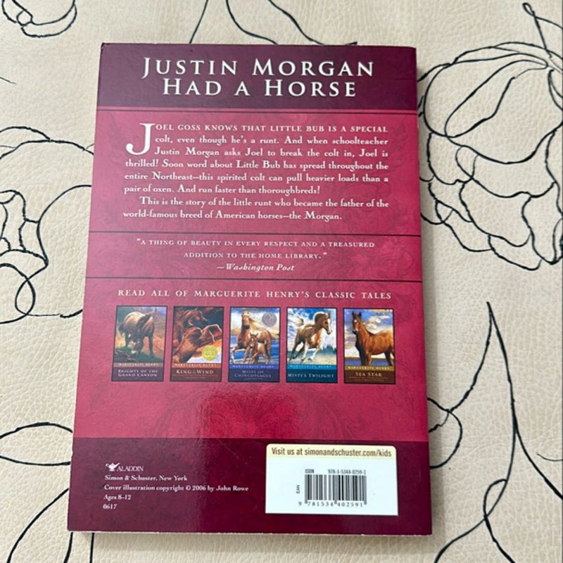 Justin Morgan Had a Horse