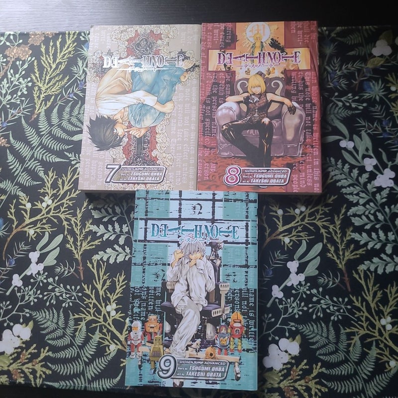 Death Note, Vol. 7-9