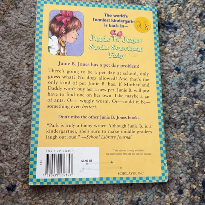 Junie B Jones smells something fishy 