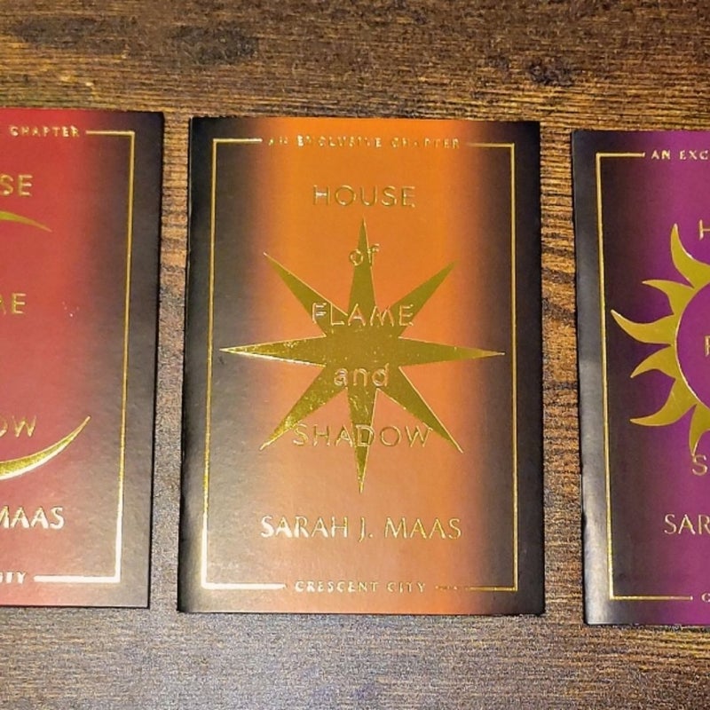 House of Flame and Shadow Booklets Crescent City