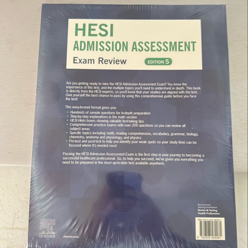 Admission Assessment Exam Review