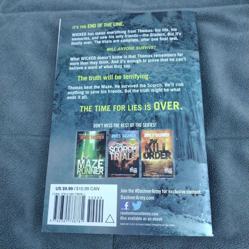 The Death Cure (Maze Runner, Book Three)