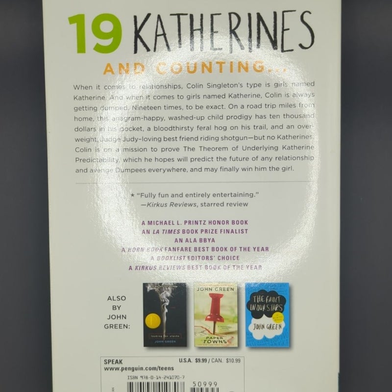 An Abundance of Katherines