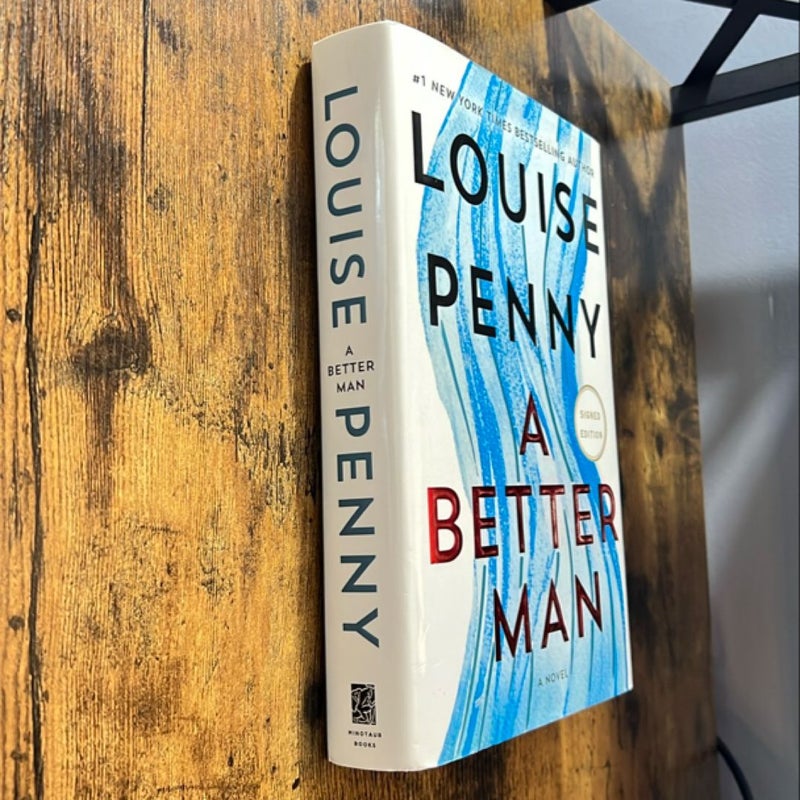 A Better Man (first edition signed)