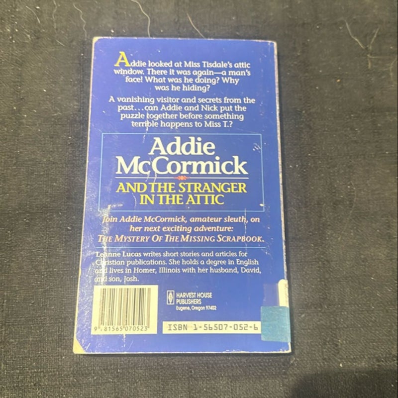 Addie McCormick and the Stranger in the Attic