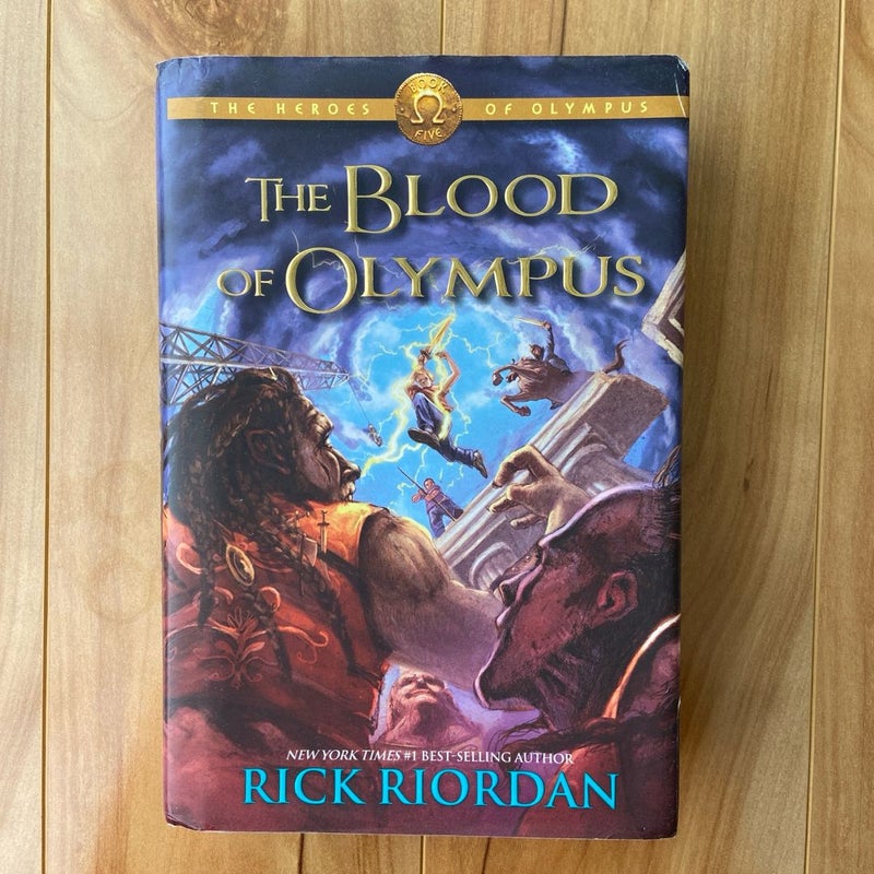 The Blood of Olympus Original Cover