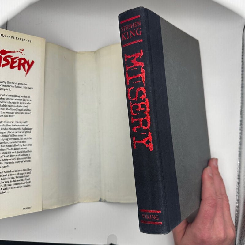 Misery (1st edition 1st print $18.95)