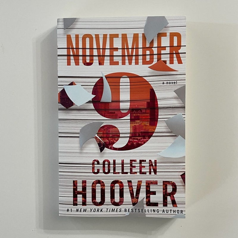 November 9 by Colleen Hoover