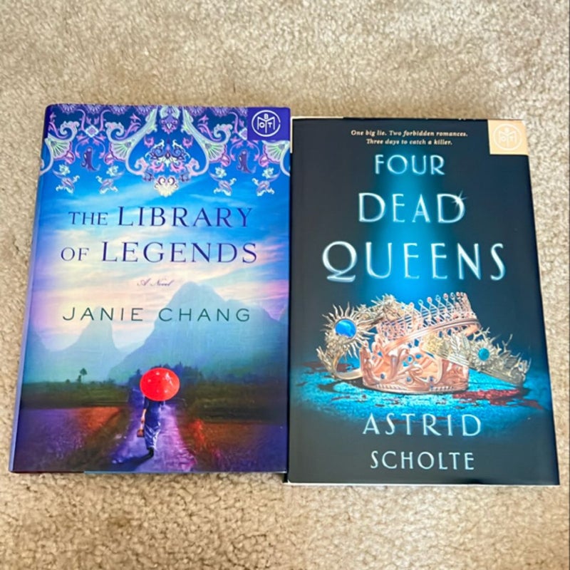 Four Dead Queens & Library of Legends BOTM bundle