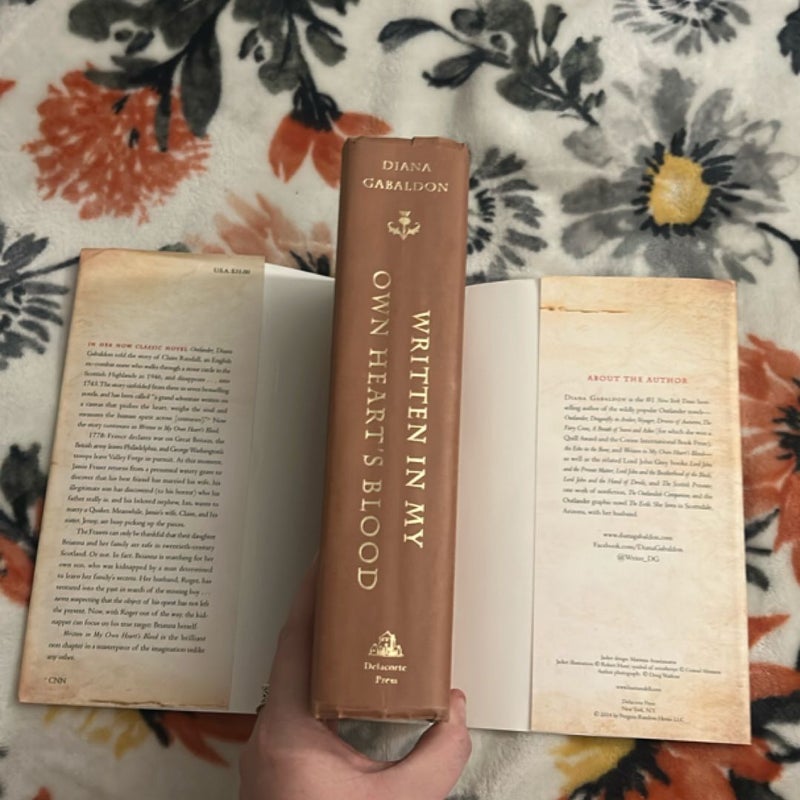 Written in My Own Heart's Blood *1st Edition 1st Printing*