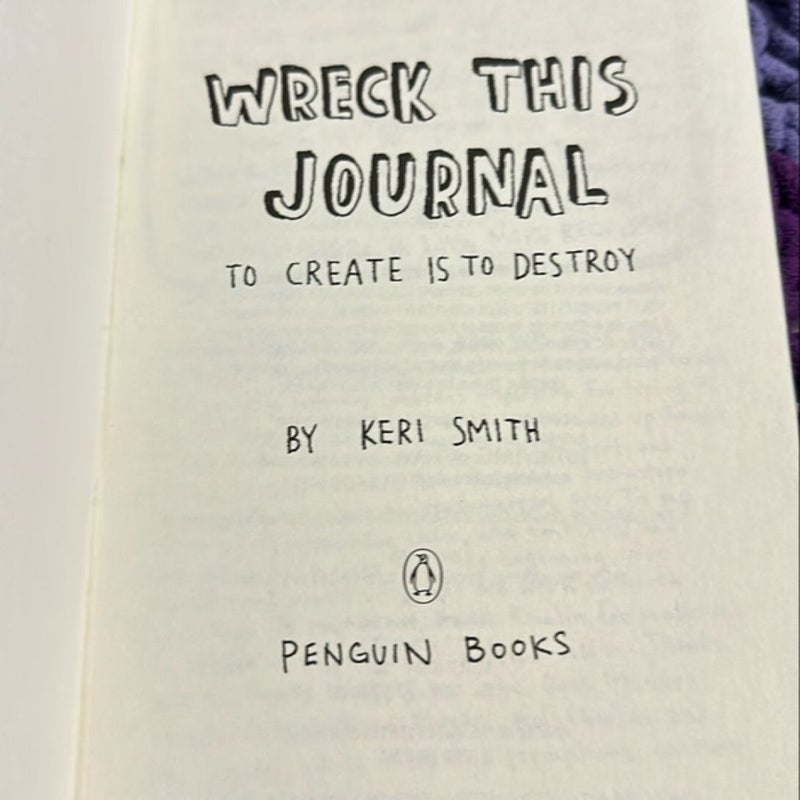 Wreck This Journal (Paper Bag) Expanded Ed