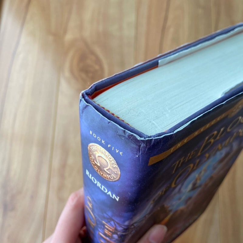 The Blood of Olympus Original Cover