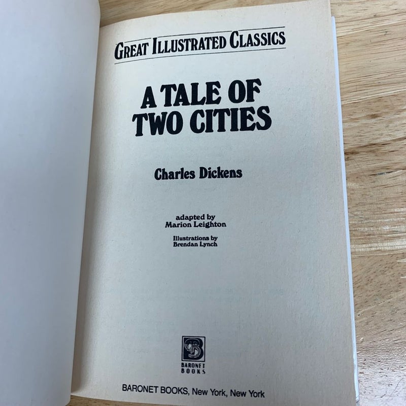 A Tale of Two Cities Great Illustrated Classics