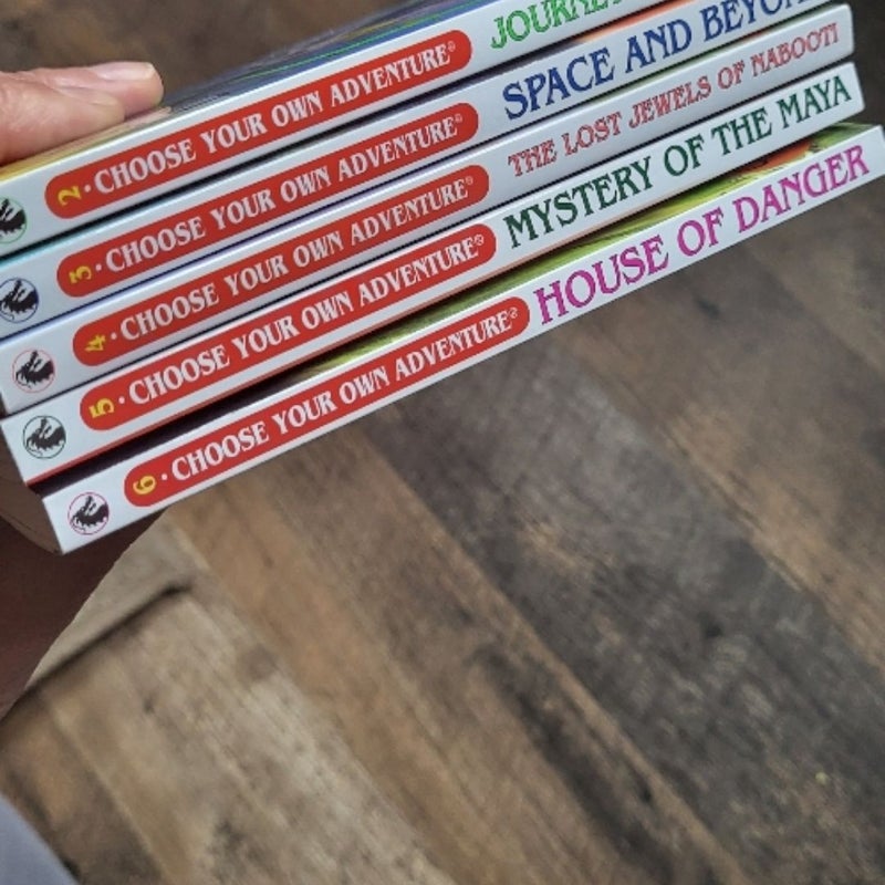 Lot of 5 - Choose Your Own Adventure 