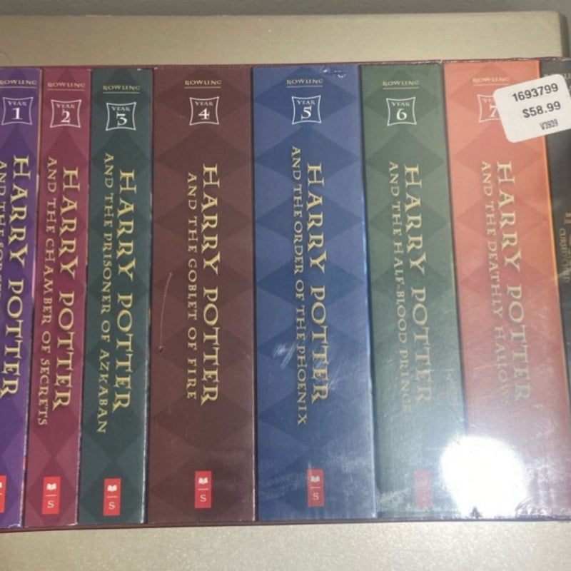 Harry Pottet Book Set Of 8