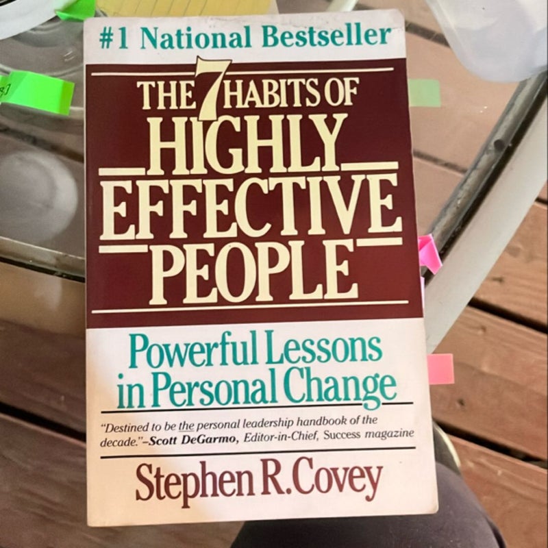 The Seven Habits of Highly Effective People