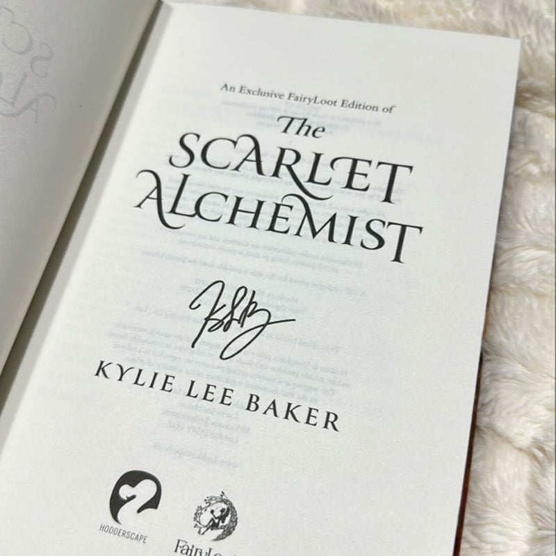 The Scarlet Alchemist (Fairyloot)