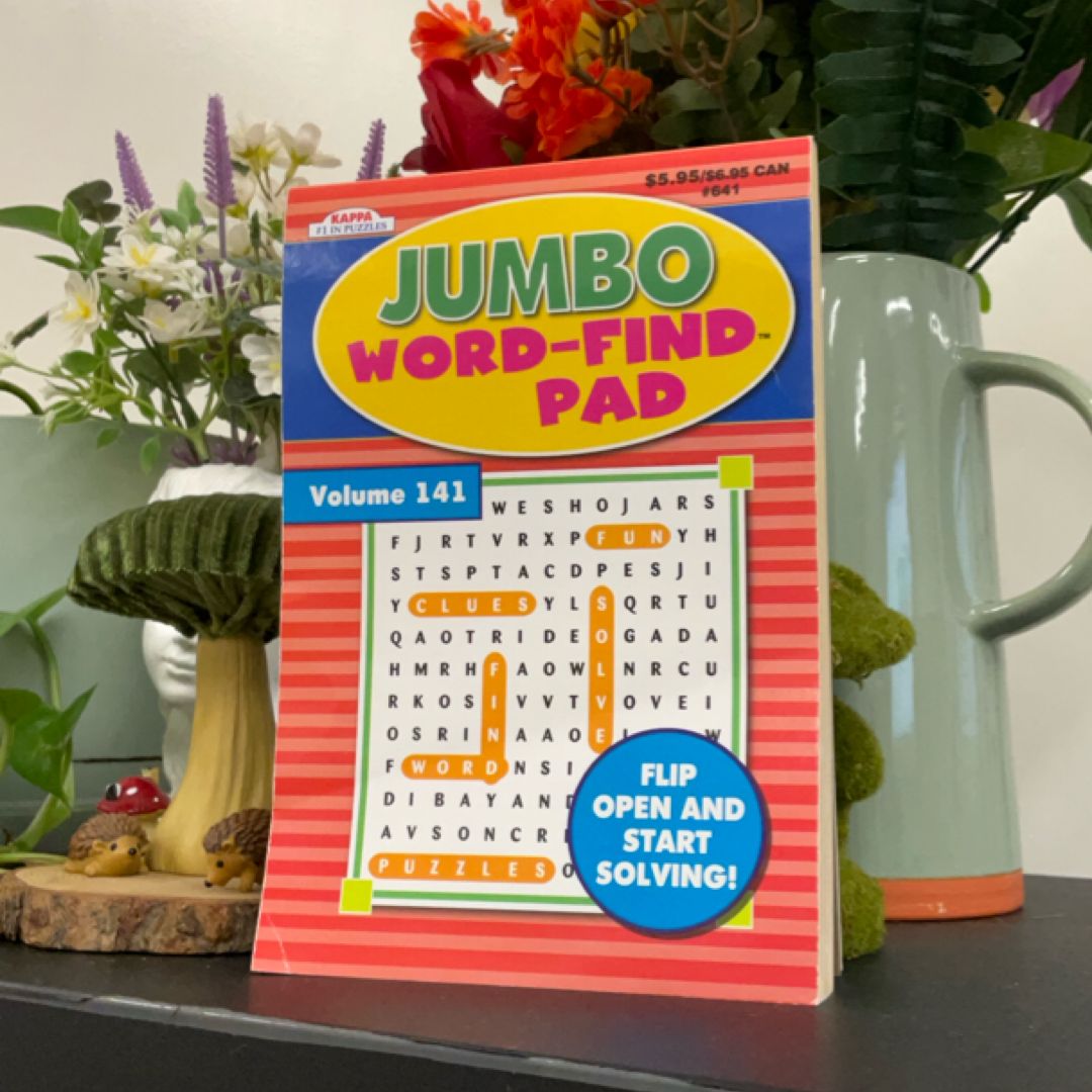 Jumbo Word-Find Pad