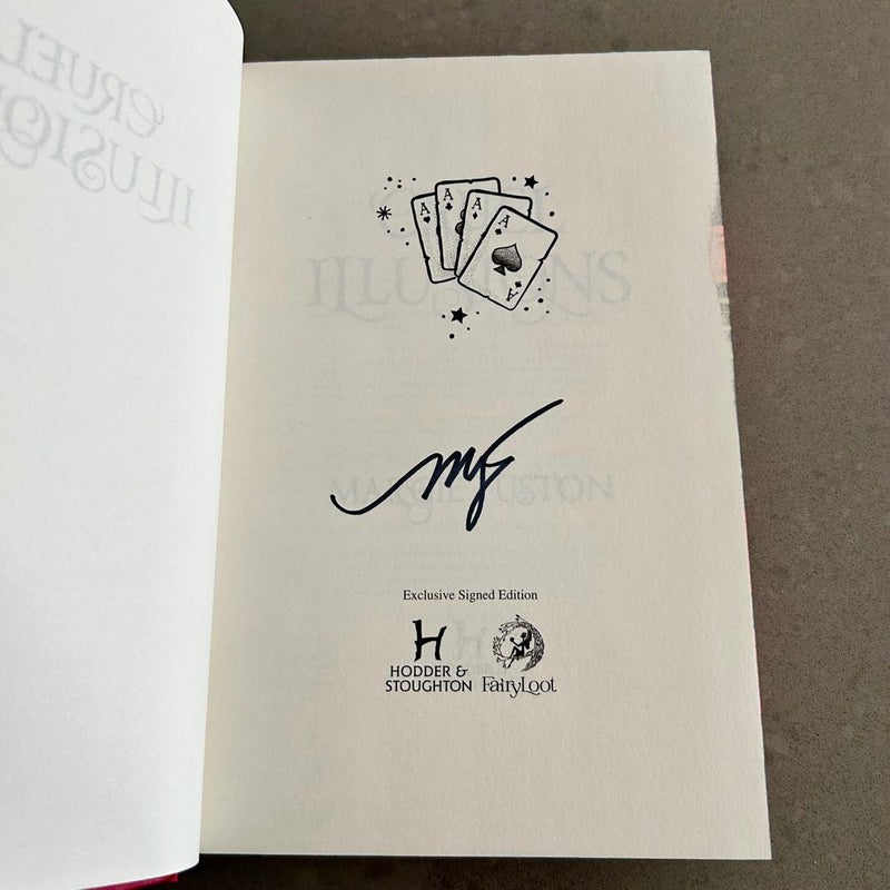 Cruel Illusions - signed FairyLoot edition