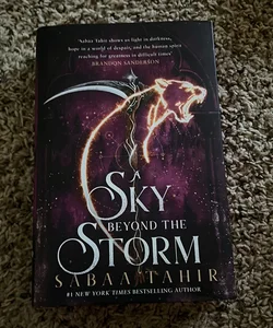 **SIGNED SPRAYED EDGES** A Sky Beyond the Storm