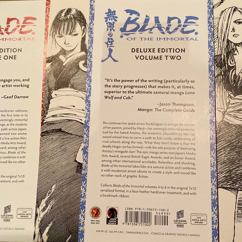 Blade of the Immortal Deluxe Volume 1