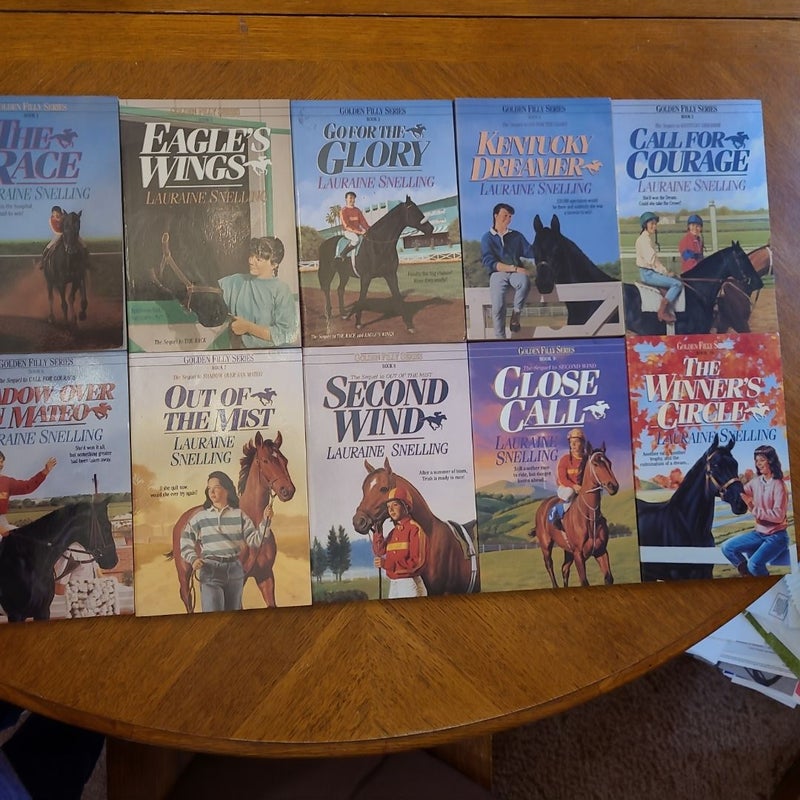 Golden Filly Series complete set of 10 books
