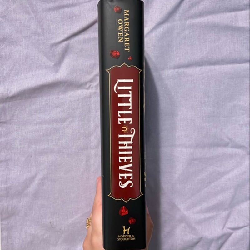 Little Thieves- UK Special Edition (signed bookplate and stenciled edges) 