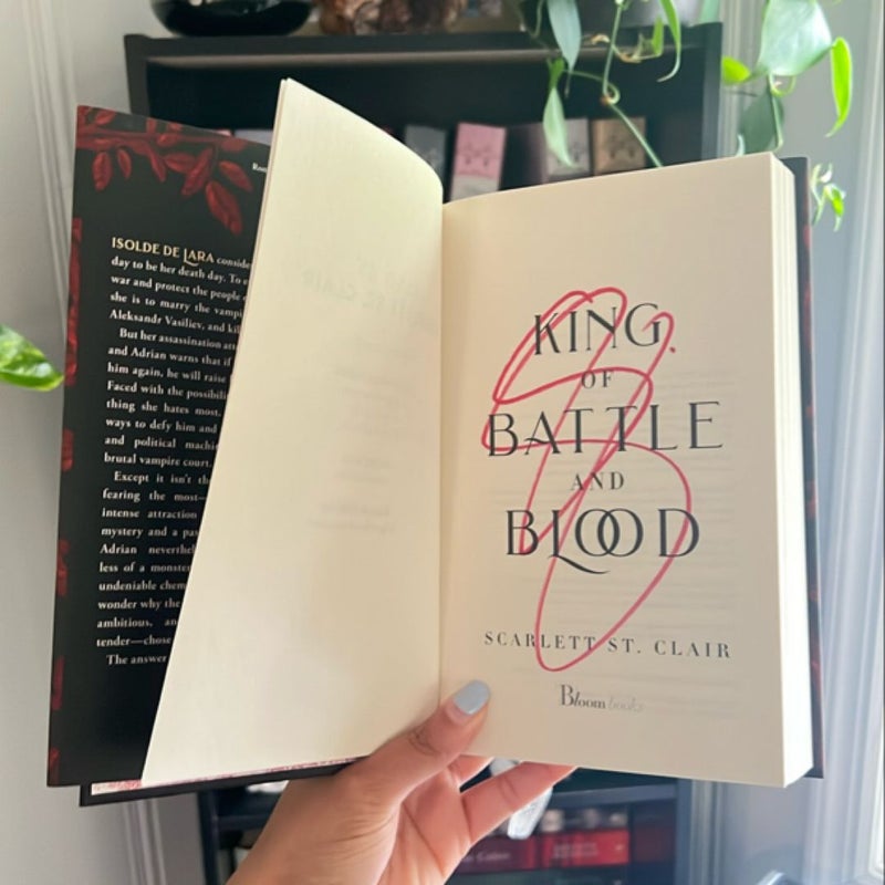 (Signed copy) King of Battle and Blood