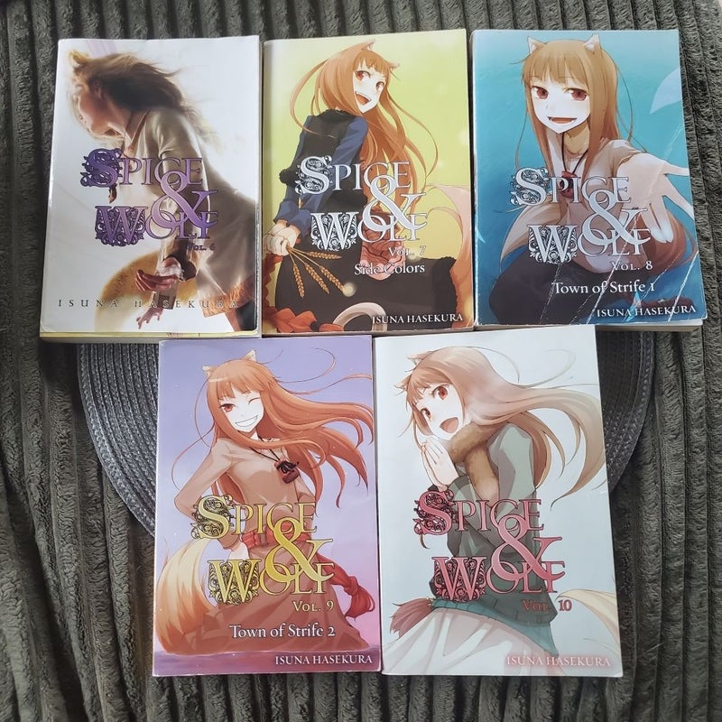 Spice & Wolf Light Novel Bundle: Vol 6- Vol 10