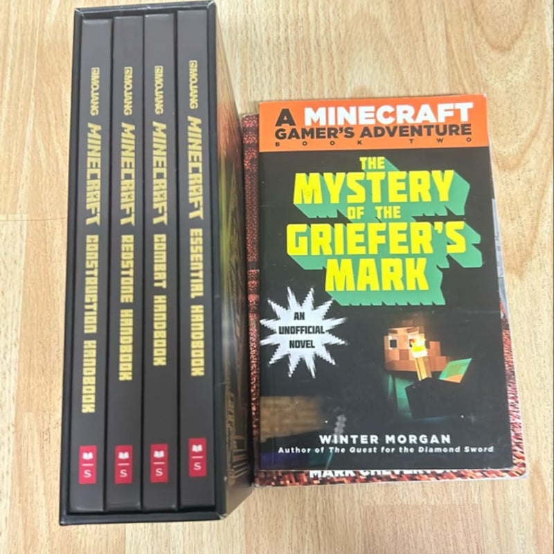 Minecraft: the Complete Handbook Collection + 3 Bonus Freebies