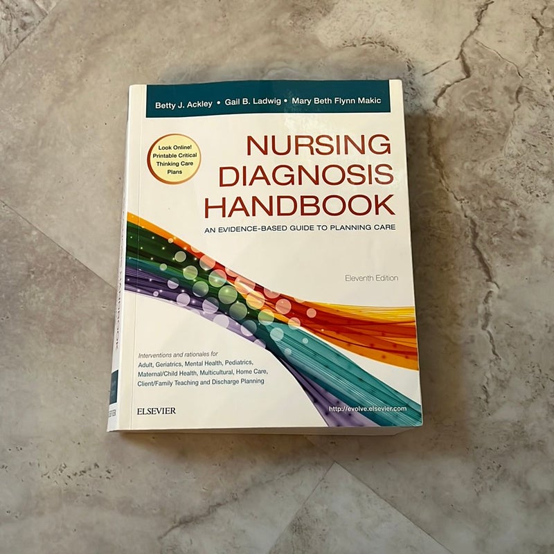 Nursing Diagnosis Handbook by Betty J. Ackley, Gail B. Ladwig,