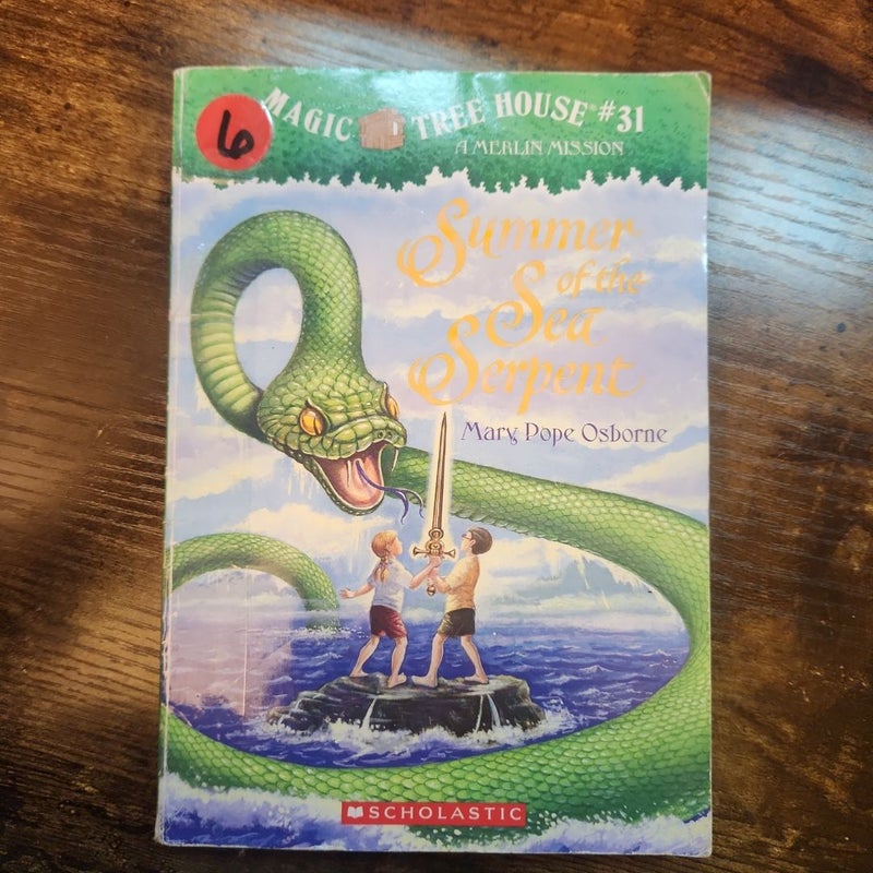 Magic Tree House Book #31 Summer Of The Sea Serpent