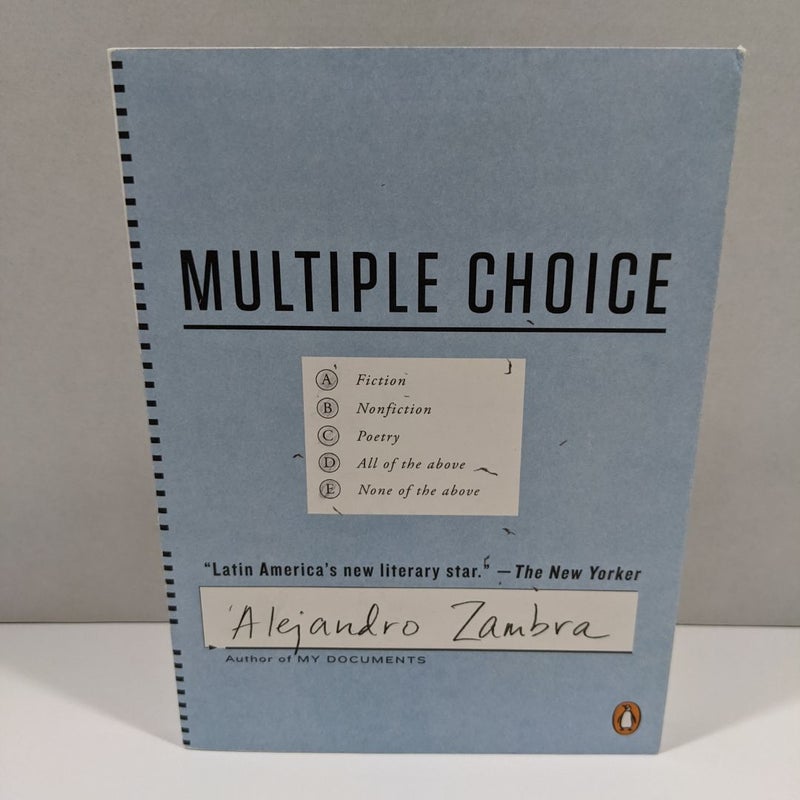 Multiple Choice