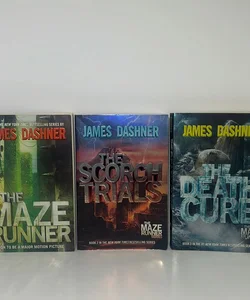 The Maze Runner Series (3 Book) Bundle: The Maze Runner, The Scorch Trials, & The Death Cure