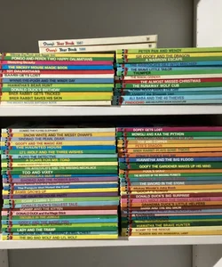 World of Disney storybooks, 79 books plus 2 yearbooks. Great stories and beautiful pictures !