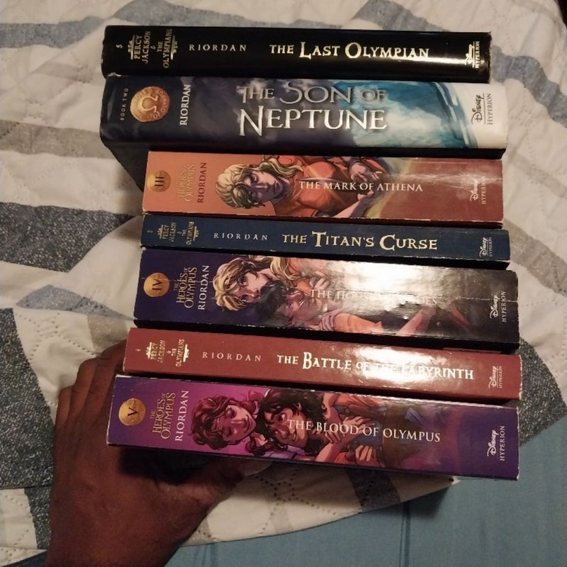 Rick Riordan Books 