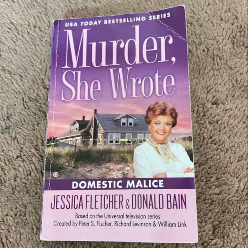 Murder, She Wrote: Domestic Malice