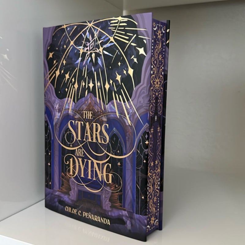 The Stars Are Dying-owlcrate signed