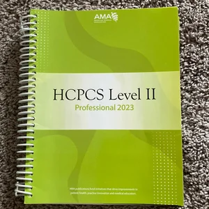 HCPCS 2023 Level II Professional Edition