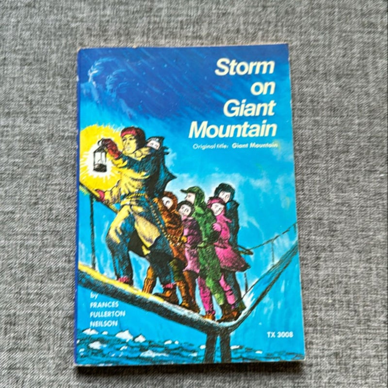 Storm on Giant Mountain