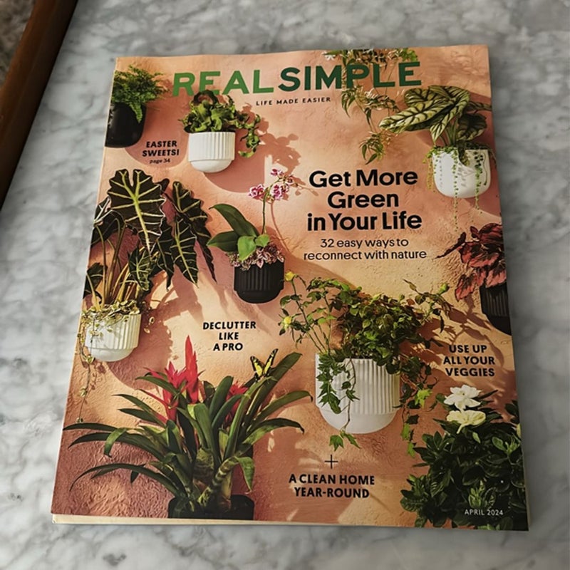 Real simple magazines (4)
