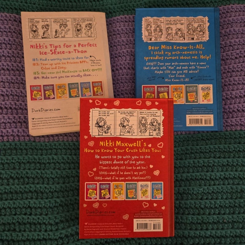 Dork diaries books 4-6 