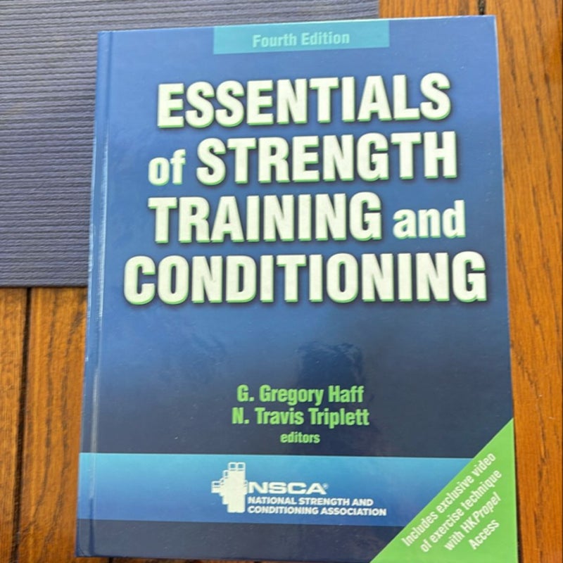 Essentials of Strength Training and Conditioning