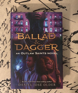 ✨ Signed Book ~ Owlcrate Bookish Box Ballad & Dagger by Daniel Jose Older ✨