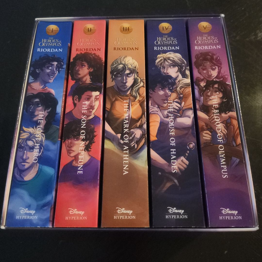 The Heroes of Olympus Paperback Boxed Set