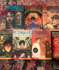 Pendragon series. 7 books. 1-7 VG D.J. MacHale PBs GOOD