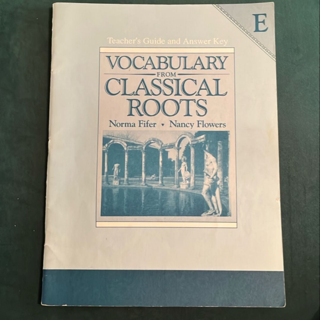Vocabulary from Classical Roots