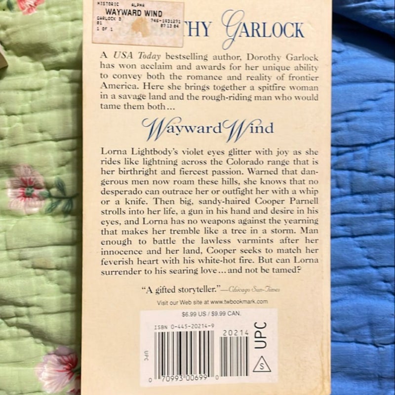 Wayward Wind by Dorothy Garlock