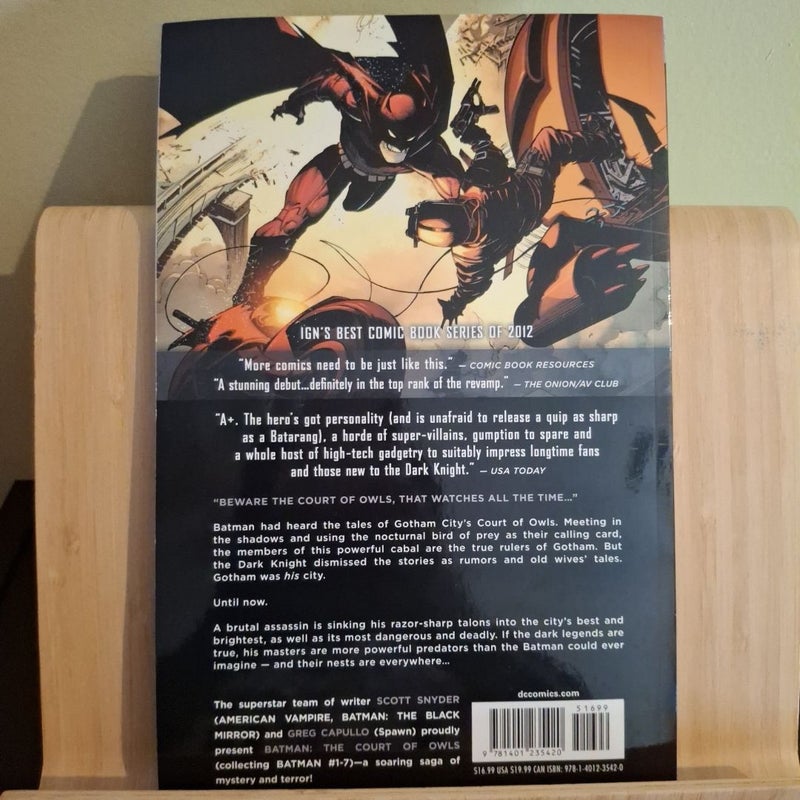 Batman 1 Court of Owls New 52