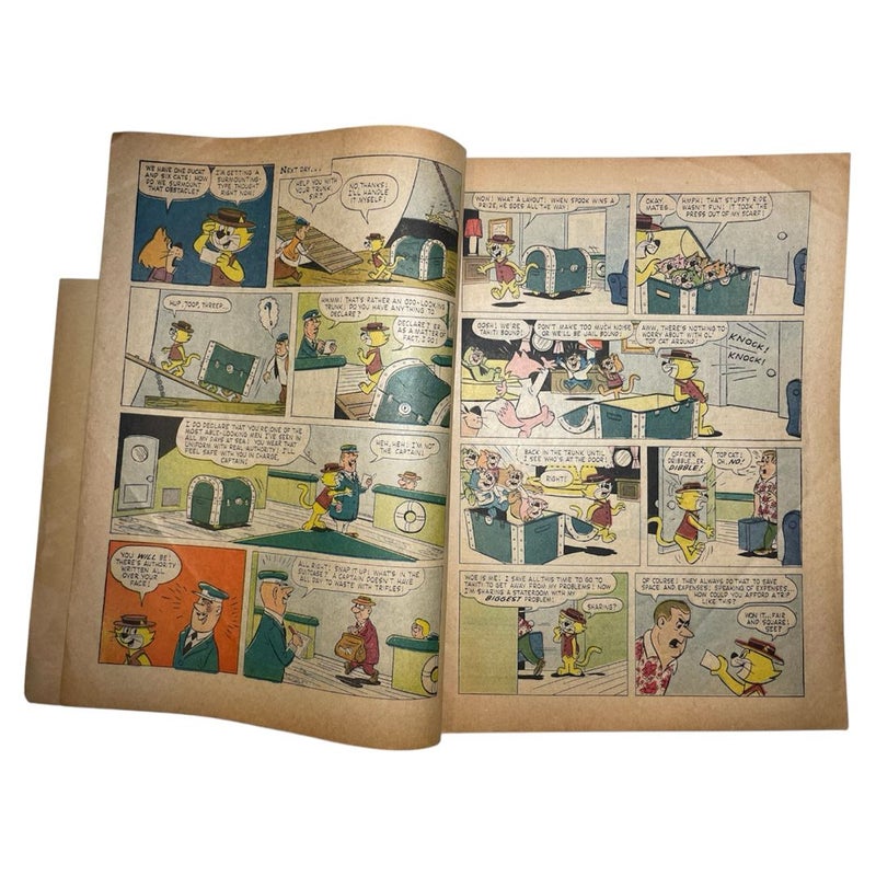 RARE Top Cat #1 Gold Key Issue Dell Comics (Dec-Feb 1962) Remaindered Damaged
